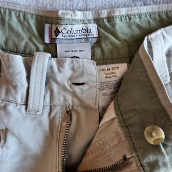 Columbia women's vertex sports pants size 14. Beige Chino Strait Outdoor.camping - Picture 5 of 8